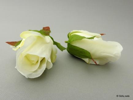 Dirbtinis rožės žiedas/pumpuras