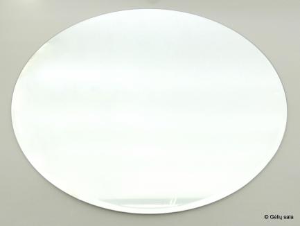 Veidrodinis padėklas apvalus 50cm