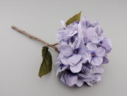 Dirbtinė gėlė - hortenzija violetinė