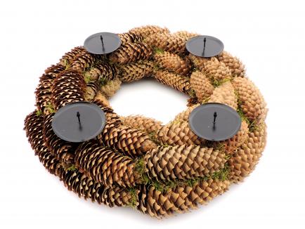 Pine Cone Wreath