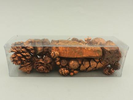 Deco box mix champagne copper