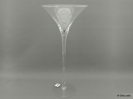 Stiklo taurė martini
