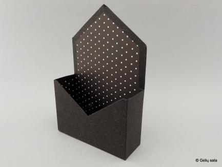 Dėžutė vokas -  flower box 