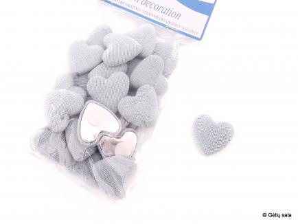Dekoracija širdelė Sky Blue